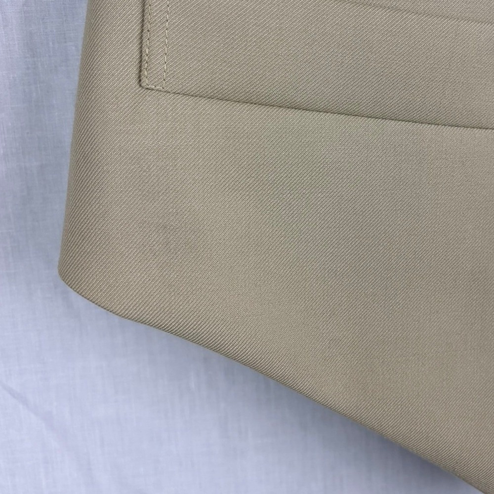 Frederick‎ Theak Mens Tan Formal Waistcoat Vest Made in England Gold Buttons XXL - Picture 15 of 15
